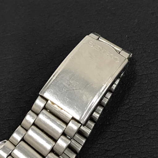 セイコー デイデイト 自動巻 オートマチック 腕時計 7S26-0480 メンズ シルバーカラー文字盤 純正ブレス QR052-276の画像8
