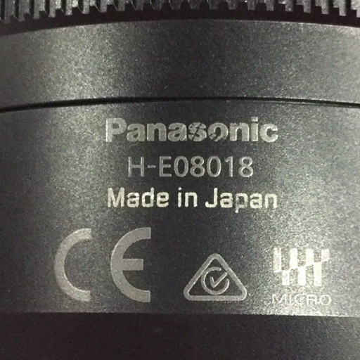 Panasonic LEICA DG VARIO-ELMAR 1:2.8-4.0/8-18 camera lens auto focus QR053-233