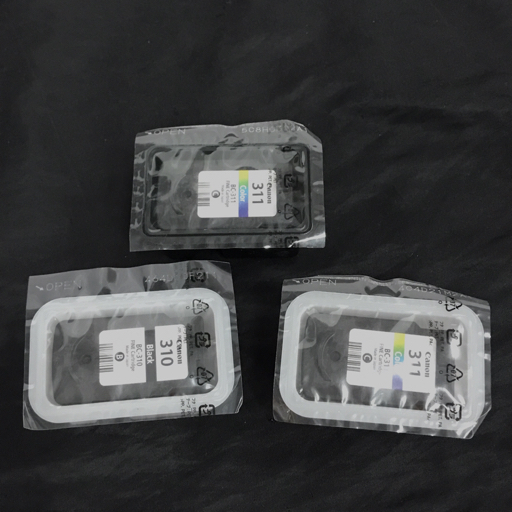 1 jpy unused Canon BC-310/BC-311 etc. contains ink FINE cartridge summarize set total 4 point C231123-1