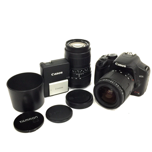 1円 Canon EOS Kiss X2 TAMRON AF ASPHERICAL 28-80mm 1:3.5-5.6 含む デジタル一眼レフカメラ L211028の画像1