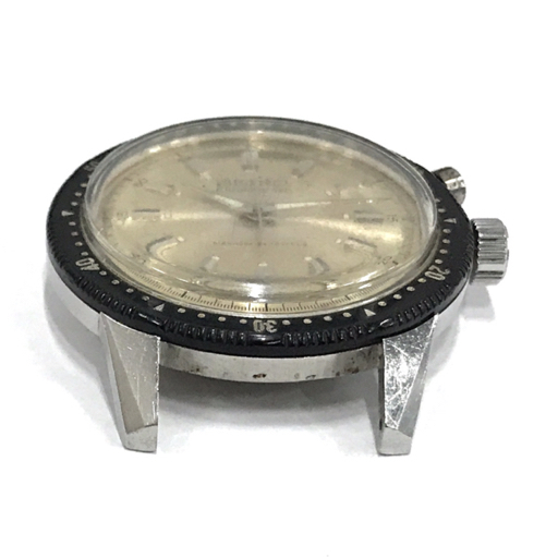 セイコー クロノグラフ 5719-8990 ラウンド 機械式 手巻き メンズ腕時計 本体のみ SEIKOの画像9