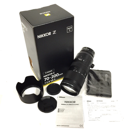 1円 Nikon NIKKOR Z 70-200mm 1:2.8 VR S カメラレンズ Zマウント オートフォーカスの画像1