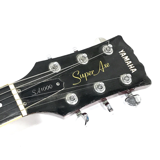 ヤマハ SA-1000 SUPER AXE セミアコースティックギター セミアコ 弦楽器 ダンカンPU ハードケース付 YAMAHAの画像5