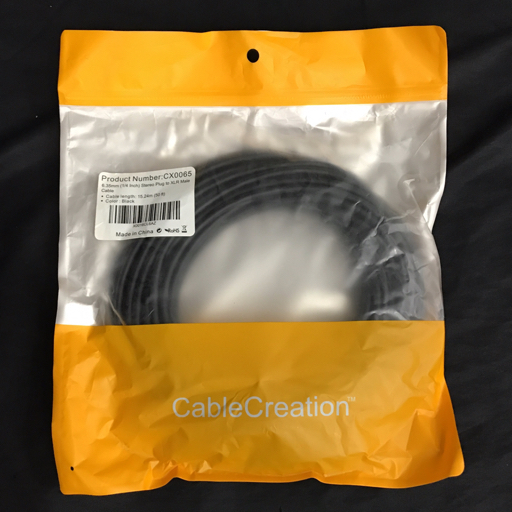 CableCreation CX0065 15.24m standard Jack XLR male cable 6ps.@ summarize set 