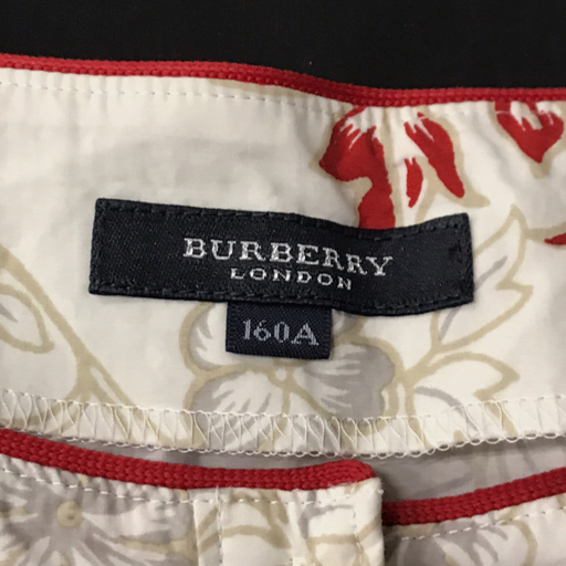 バーバリー 160A 長袖ワンピース ノースリーブ ノバチェック スカート キッズ用 3点セット BURBERRYの画像4