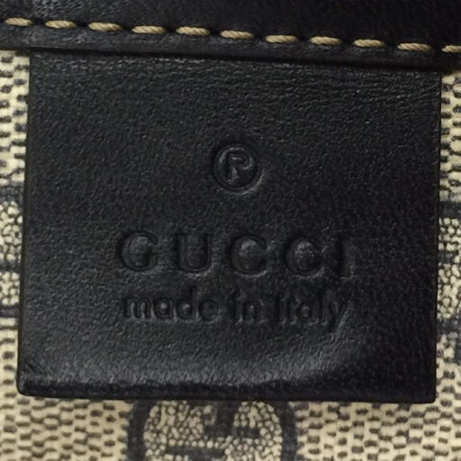 1 иен Gucci 211134 493075 Sherry линия GG рисунок большая сумка open top брендовая сумка темно-синий серия GUCCI