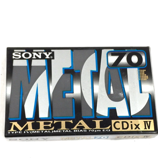 未開封品 ソニー METAL70 CDix 4 カセットテープ 他 マクセル XL2 54 / TDK SR ハイポジ タイプ2 等 まとめ セットの画像4