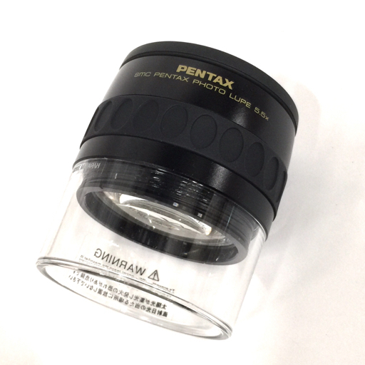 1 jpy SMC PENTAX PHOTO LUPE 5.5x photo magnifier camera accessories origin box attaching 