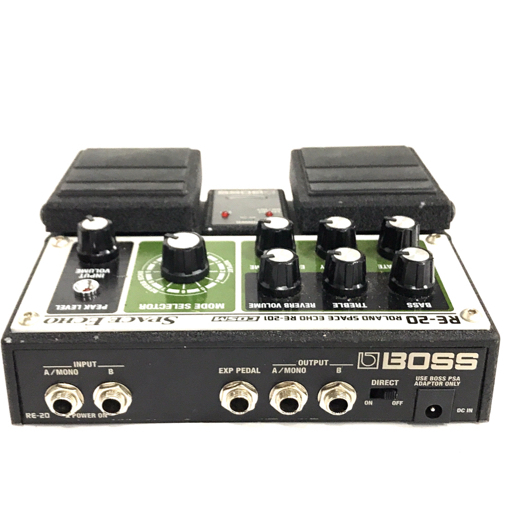 1 jpy BOSS RE-20 SPACE ECHO effector sound audio equipment electrification operation verification settled 
