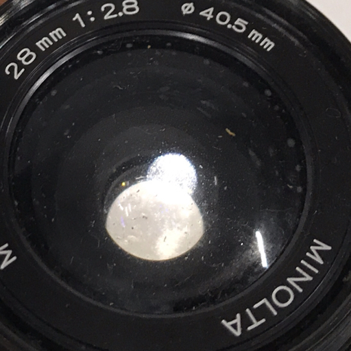 1円 LEITZ MINOLTA M-ROKKOR 28mm 1:2.8 レンジファインダー カメラレンズ マニュアルフォーカスの画像9