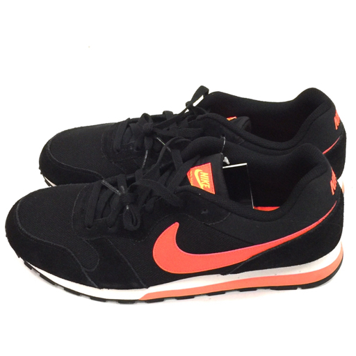 ナイキ 749794-088 NIKE MD ランナー 2 MD RUNNER 2 スニーカー 31cm ブラック×トータルクリムゾン タグ 保存箱付き_画像2