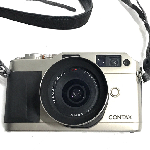 1円 CONTAX G1 Carl Zeiss Biogon 2.8/28 レンジファインダー フィルムカメラ マニュアルフォーカスの画像2