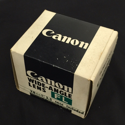 CANON LENS FL 28mm 1:3.5 カメラレンズ マニュアルフォーカス 元箱付き_画像8
