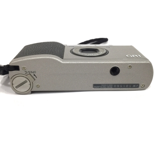 RICOH GR1 28mm 1:2.8 シルバー コンパクトフィルムカメラ 通電確認済みの画像6