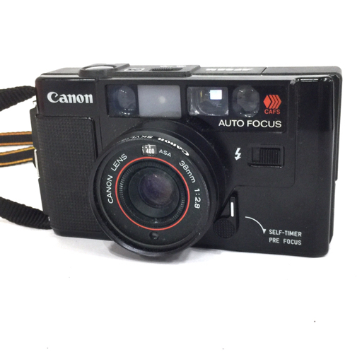 1円 Canon AF35M CANON LENS 38mm 1:2.8 コンパクトフィルムカメラ 光学機器_画像2