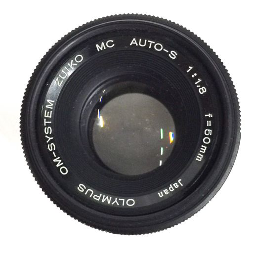 1円 OLYMPUS OM10 ZUIKO MC AUTO-S 1:1.8 50mm 一眼レフフィルムカメラ レンズ マニュアルフォーカス_画像4