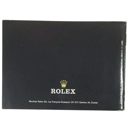 [ accessory only ] Rolex Daytona Ref.16520 Cosmo graph chronograph racing booklet L plimero1999 year 3 month 