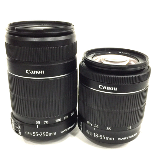 1円 CANON EOS Kiss X7 EF-S 18-55mm 1:3.5-5.6 IS STM 55-250mm 1:4-5.6 IS III デジタル一眼レフ デジタルカメラ_画像8