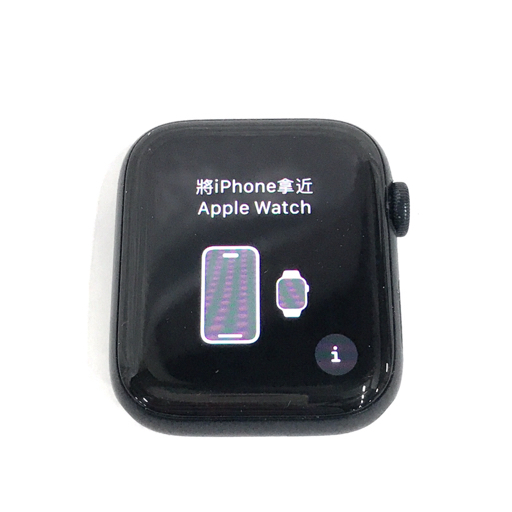 1円 Apple Watch SE 第2世代 44mm GPSモデル MRE93J/A ミッドナイト アップルウォッチ_画像2
