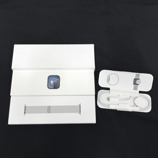 1円 Apple Watch Series 9 MRQJ3J/A 45mm GPS+Cellularモデル シルバー アップルウォッチ_画像8