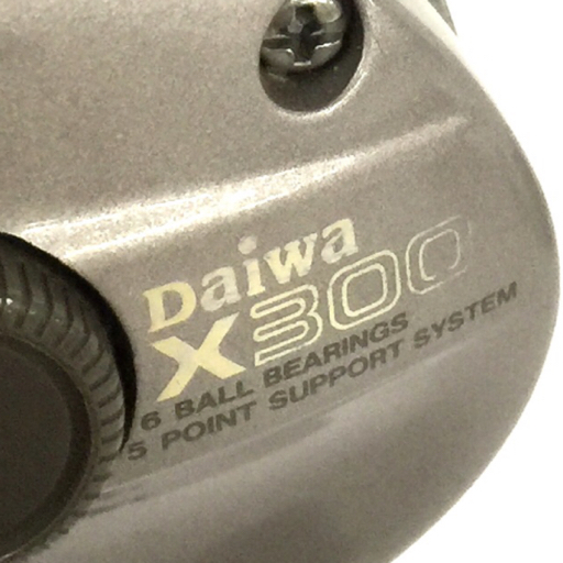 DAIWA X300 SUPER TANASENSOR 船用 手動リール 釣具 フィッシング用品 QR052-403_画像9