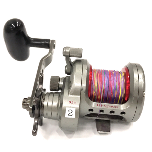 1円 ダイワ Catalina 20H キャタリナ20H Hi-Speed ベイトリール ジギング 釣具 フィッシング用品 Daiwa 現状品_画像3