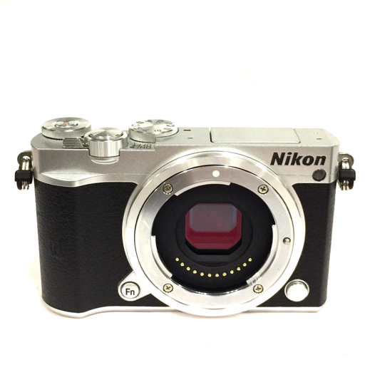 1円 Nikon 1 J5 1 NIKKOR 10-30mm 1:3.5-5.6 VR 18.5mm 1:1.8 ミラーレス一眼カメラ レンズ C031558_画像2