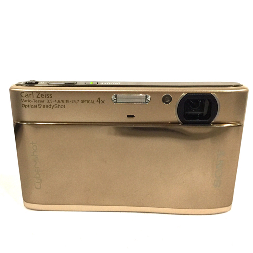 1円 SONY Cyber-Shot DSC-TX1 コンパクトデジタルカメラ ゴールド 付属品有_画像2