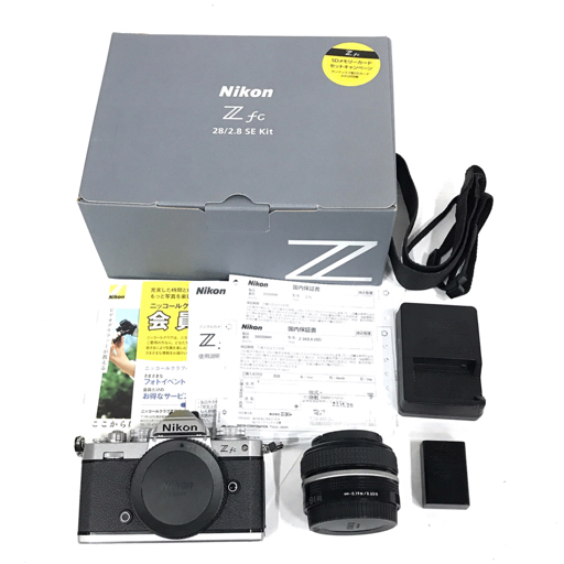 1 jpy Nikon Zfc NIKKOR Z 28mm 1:2.8 SE mirrorless single-lens camera lens accessory equipped L281830