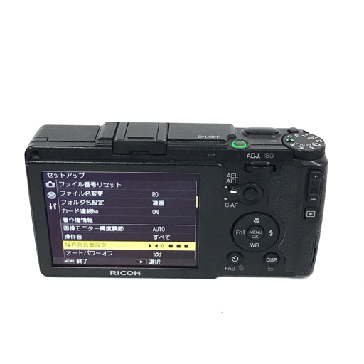 1円 RICOH GRII GR LENS 18.3mm 1:2.8 コンパクトデジタルカメラ 付属品有り L041701_画像3