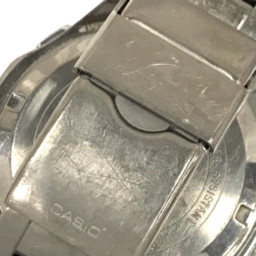  Casio Oceanus wave Scepter Tough Solar wristwatch men's blue face 0CW-650T men's not yet operation goods CASIO