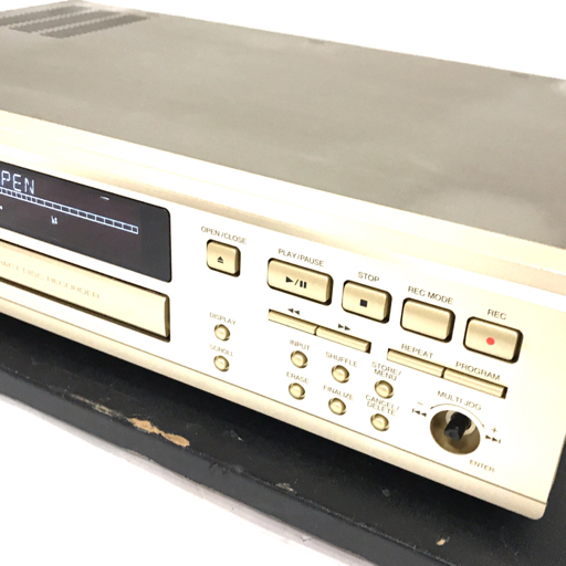 DENON CDR-1000 CDレコーダー CDデッキ 通電確認済み オーディオ機器_画像4