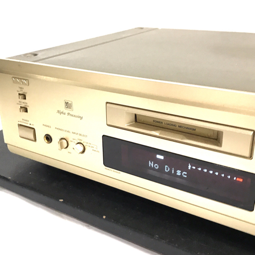 1円 DENON DMD-1600AL DMD-1300 MDデッキ MDレコーダー 2点セット 通電確認済み_画像3