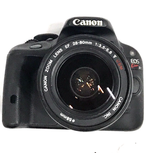 1円 CANON EOS Kiss X7 EF 28-80mm 1:3.5-5.6 V USM デジタル一眼レフ デジタルカメラ Ｃ272027_画像2