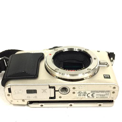 1円 OLYMPUS PEN Lite E-PL5 M.ZUIKO DIGITAL 14-42mm 1:3.5-5.6 含む ミラーレス一眼レフ カメラ セット C262256_画像5