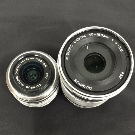 1円 OLYMPUS PEN Mini E-PM2 14-42mm 1:3.5-5.6 40-150mm 1:4-5.6 ミラーレス一眼 デジタルカメラ C011307_画像8