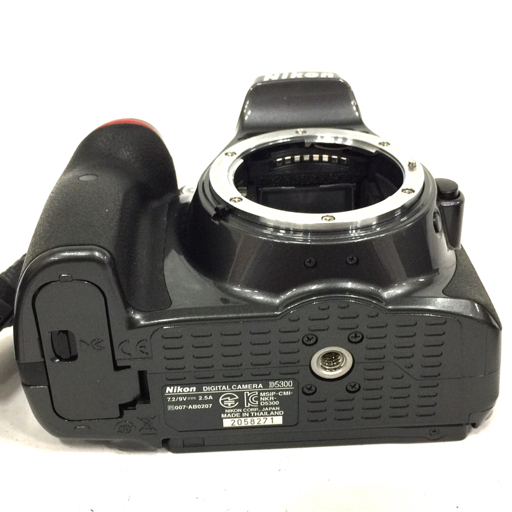 1円 Nikon D5300 AF-S NIKKOR 18-55mm 1:3.5-5.6G ED 55-200mm 1:4-5.6G ED デジタル一眼レフ カメラ C251957_画像5