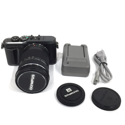 1円 OLYMPUS PEN E-PL10 M.ZUIKO DIGITAL 40-150mm ミラーレス一眼 デジタルカメラ C281102_画像1