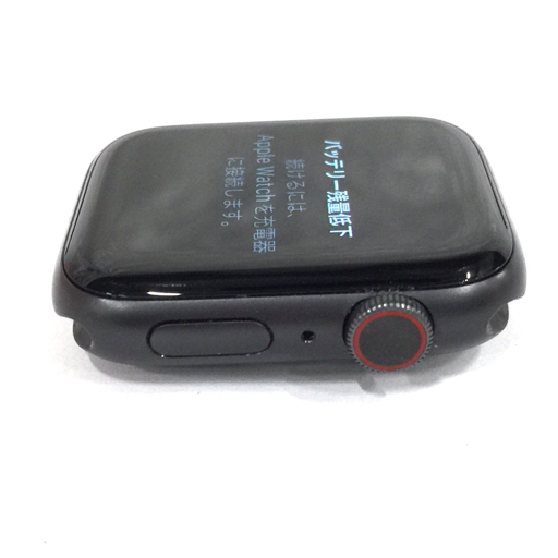 1円 Apple Watch Series6 44mm GPS+Cellularモデル MG2E3J/A A2376 スペースグレイ スマートウォッチ 本体_画像3