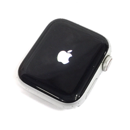 1円 Apple Watch SE 40mm GPS+Cellularモデル MKRD3J/A A2355 シルバー スマートウォッチ 本体_画像1