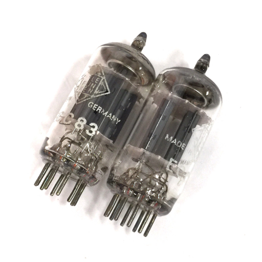 1 jpy TELEFUNKEN ECC83 tube amplifier for vacuum tube audio accessory summarize set total 2 ps C022032