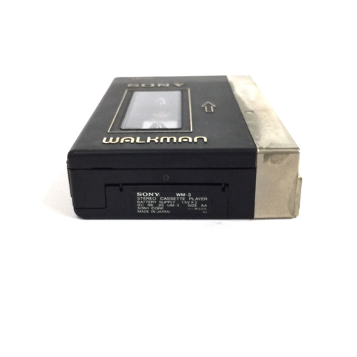 1円 SONY ソニー WM-3 WALKMAN ポータブルカセットプレーヤー オーディオ機器 通電確認済 C061052_画像4