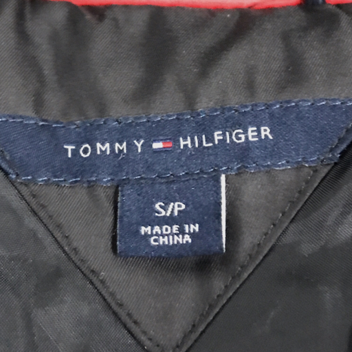 トミーヒルフィガー ダウンコート S/P ブラック レディース フェイクファー TOMMY HILFIGER アウター_画像5