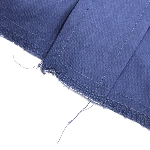 カルマン サイズ 16-36 コットン混 長袖 シャツ フロントボタン アパレル トップス メンズ ブルー系 青系 KARMAN_画像5