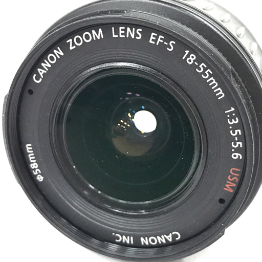 CANON ZOOM LENS EF-S 18-55mm 1:3.5-5.6 USM カメラレンズ EFマウント オートフォーカス_画像6