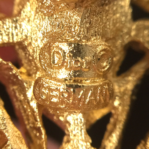  стоимость доставки 360 иен Dior Heart type булавка biju- Gold цвет модные аксессуары ChristianDior QR054-208 включение в покупку NG