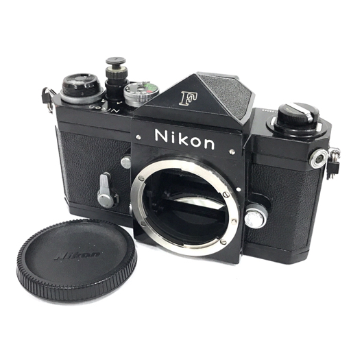 1円 NIKON F アイレベル ブラック 一眼レフ フィルムカメラ マニュアルフォーカス_画像1