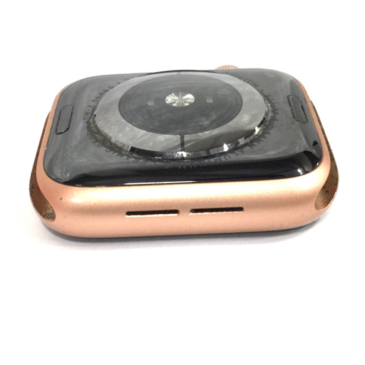 1円 Apple Watch Series5 44mm GPSモデル MWVE2J/A A2093 ゴールド スマートウォッチ 本体_画像3