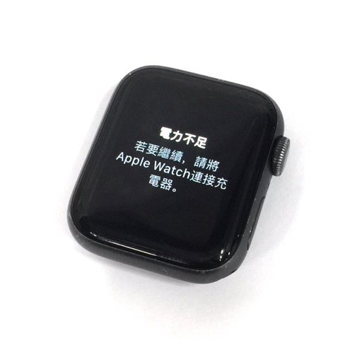 1円 Apple Watch Series5 40mm GPSモデル MWT02J/A A2092 スペースグレイ スマートウォッチ 本体_画像2