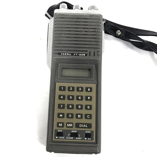 YAESU FT-73 FM トランシーバー FT-208 VHF SYNTHESIZED HANDIE トランシーバー セット アマチュア無線 QR054-428_画像2